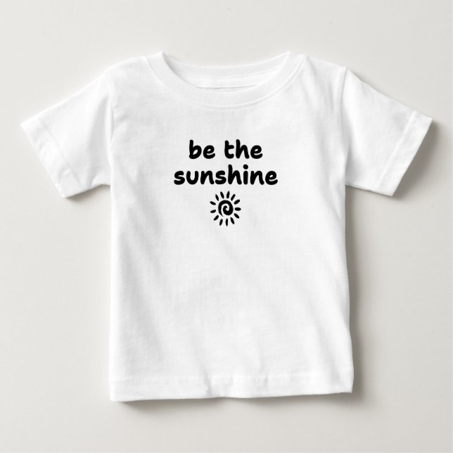 Camiseta ser a luz do sol (Frente)