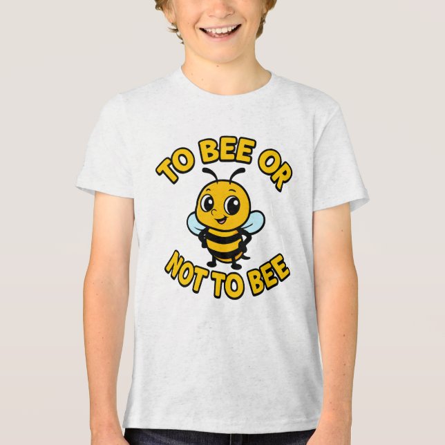 Camiseta Ser abelha ou não ser abelha (Frente)