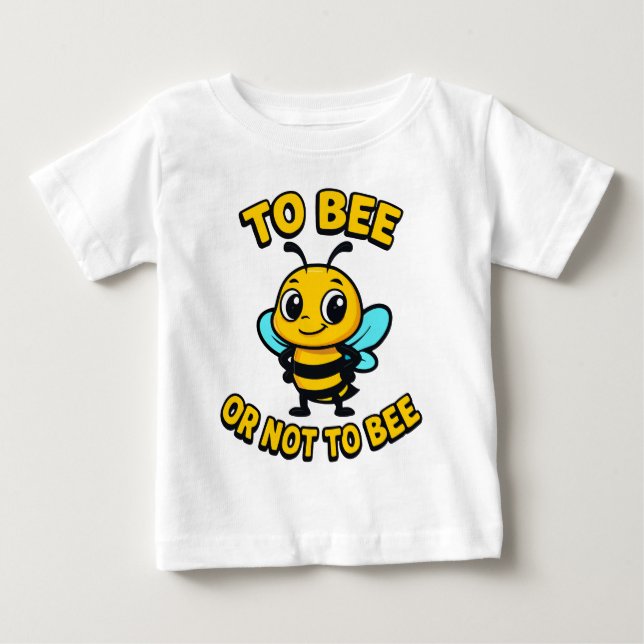 Camiseta Ser abelha ou não ser abelha (Frente)