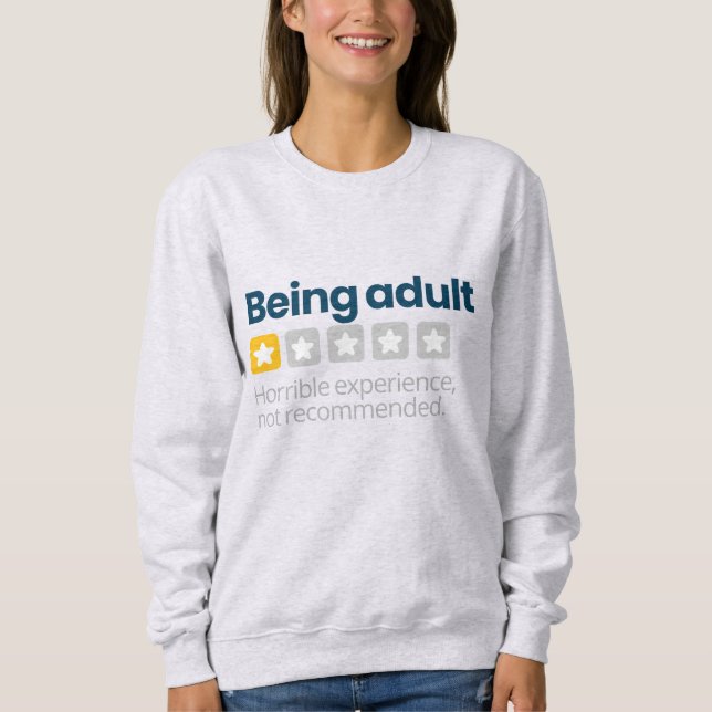 Camiseta Ser Adulto (Frente)