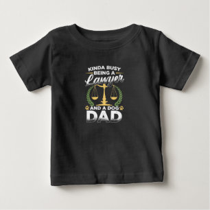 Camiseta Ser Advogado E Pai De Cachorro