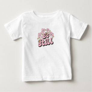 Camiseta Ser ainda escritura em Florais e Botânicos Retroat