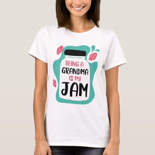 Camiseta Ser Avó É Minha Paixão (Frente)