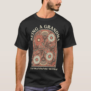 Camiseta Ser Avó é Trabalho do Reino