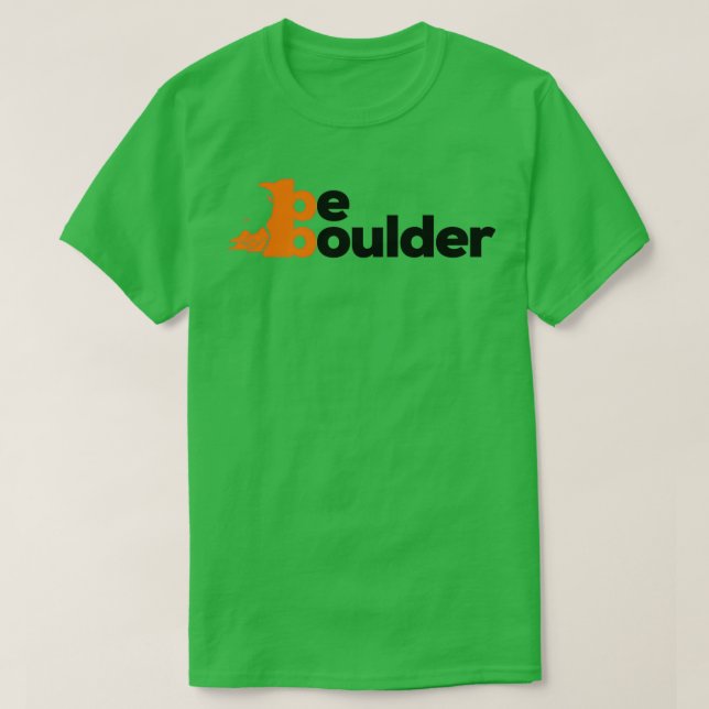 Camiseta Ser Boulder Rock Subindo Bouldering (Frente do Design)