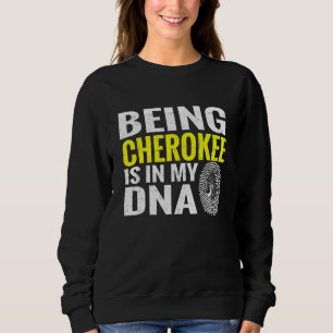 Camiseta Ser Cherokee Está No Meu Dna Indígena Americana