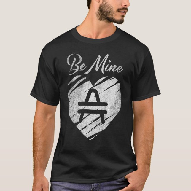 Camiseta Ser Criptococriador de token do Namorados de Moeda (Frente)