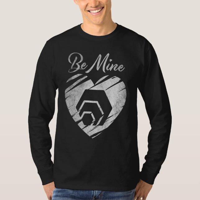Camiseta Ser Criptococriptocotoken de Namorados de Moedas h (Frente)