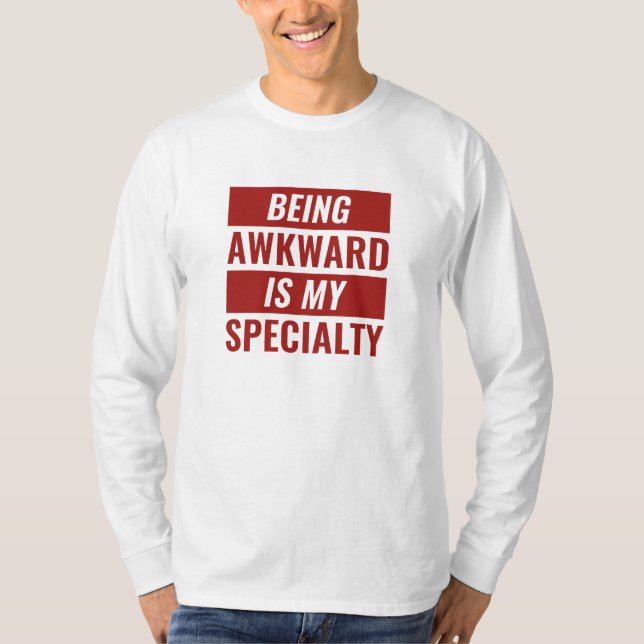 Camiseta Ser Desajeitado (Frente)