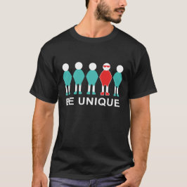 Camiseta Ser design único motivacional baseado em texto