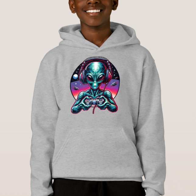 Camiseta Ser Extraterrestre Alien de Jogos (Frente)