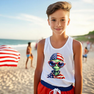 Camiseta Ser Extraterrestre Patriótico