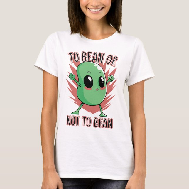 Camiseta Ser feijão ou não ser feijão (Frente)