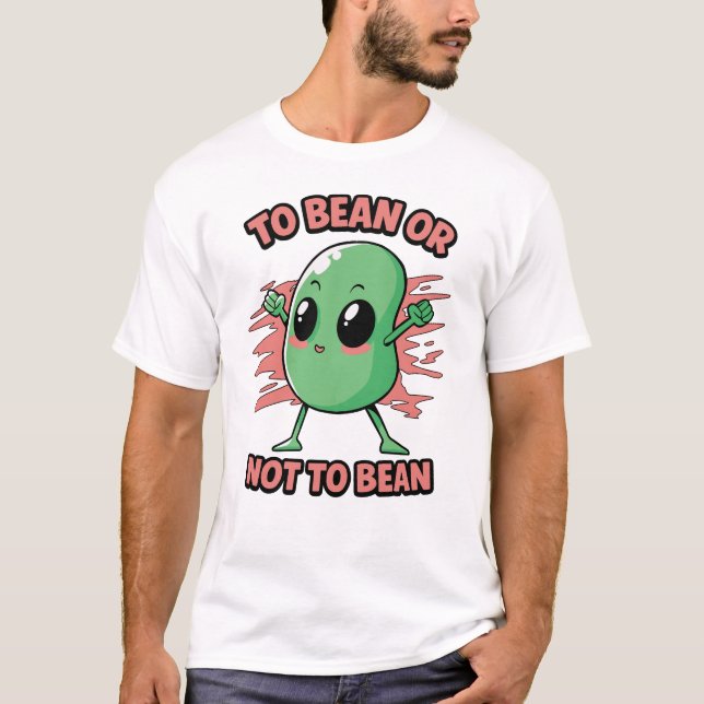Camiseta Ser feijão ou não ser feijão (Frente)