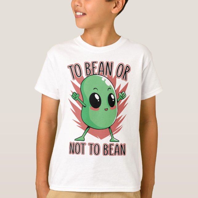 Camiseta Ser feijão ou não ser feijão (Frente)