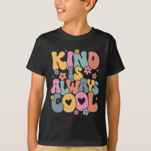Camiseta Ser Gentil é Sempre Legal Professor Groovy Seja Ge