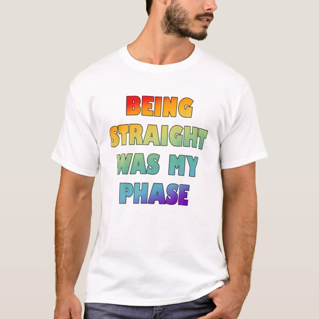 Camiseta Ser Hetero Foi A Minha Fase (Frente)