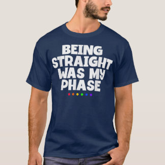 Camiseta Ser Hetero Foi A Minha Fase Engraçada Mês De Orgul