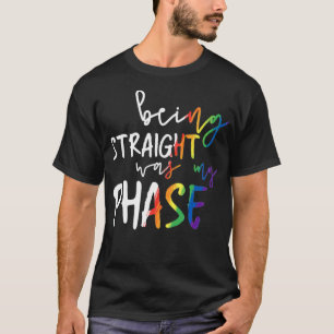 Camiseta Ser hetero foi meu orgulho lgbtq de fase Premium