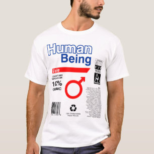 Camiseta Ser humano - homem