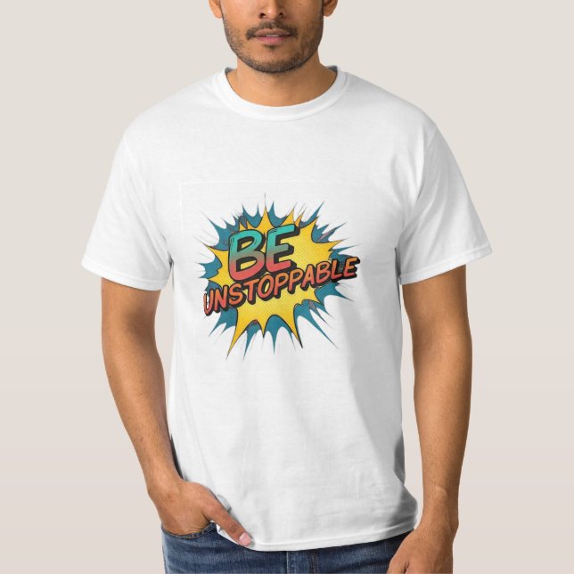 Camiseta Ser imparável (Frente)
