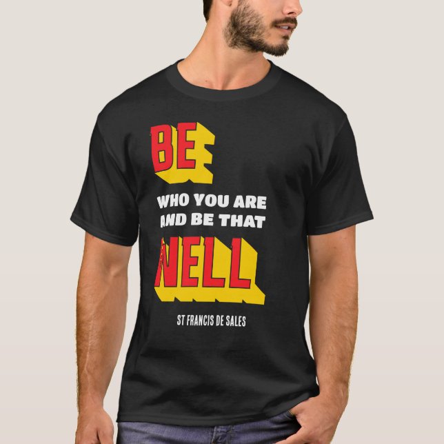 Camiseta SER Inspirador QUEM VOCÊ É (Frente)