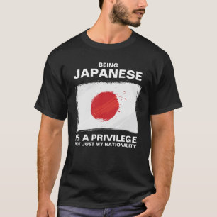 Camiseta Ser Japonês É Um Privilégio (personalizar)