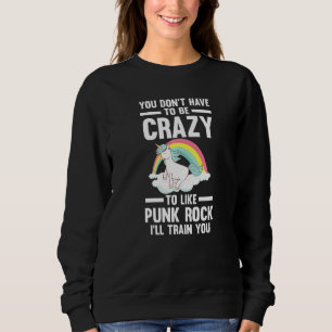 Camiseta Ser louco para gostar de Punk Rock Punk Rock