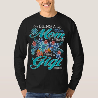 Camiseta Ser Mãe É Uma Honra Ser Um Giga É Imprestável
