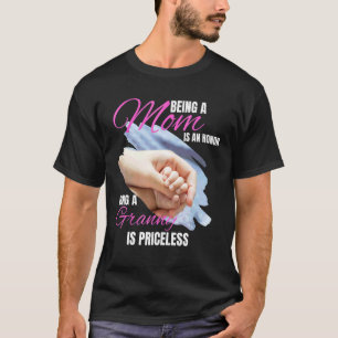 Camiseta Ser Mãe É Uma Honra Ser Um Grammy É Priceles