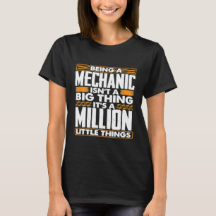 Camiseta Ser Mecânico Não É Grande Coisa É Um Milhão De Pou