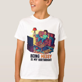 Camiseta Ser Mensageiro É Meu Birthright