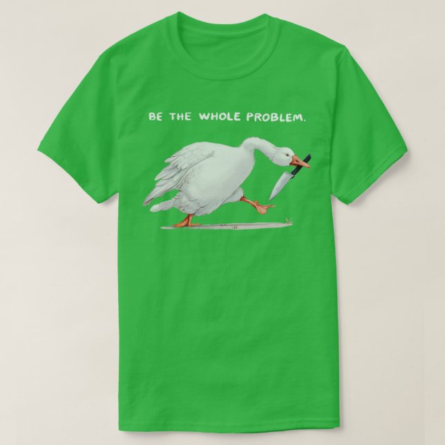 Camiseta ser o problema (Frente do Design)