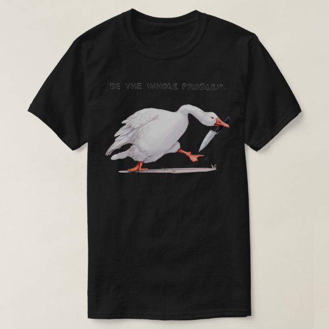 CAMISETA SER O PROBLEMA INTEIRO 1 (Frente do Design)