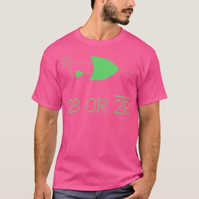 Camiseta Ser Ou Não Lógico Eletrônico Porco Engraçado (Frente)