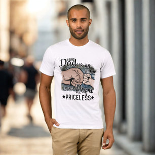 Camiseta Ser Pai É Uma Honra Dizer Tipografia Decorativa