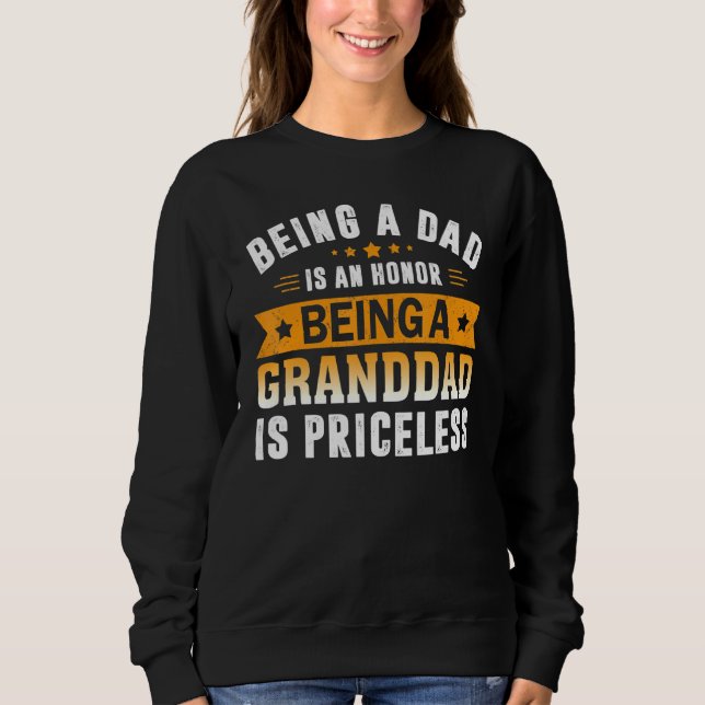 Camiseta Ser Pai É Uma Honra Ser Avô É Pricel (Frente)