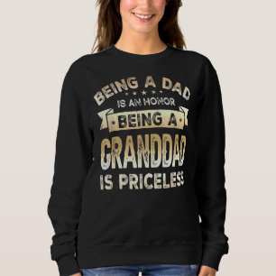 Camiseta Ser Pai É Uma Honra Ser Avô É Pricel