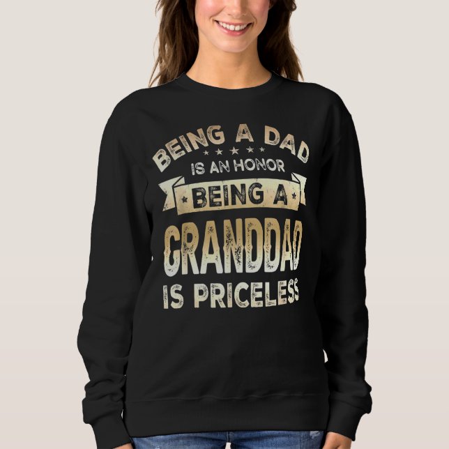 Camiseta Ser Pai É Uma Honra Ser Avô É Pricel (Frente)