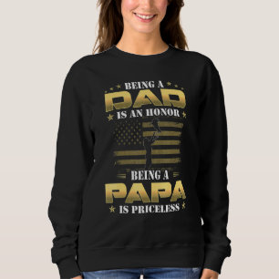 Camiseta Ser Pai É Uma Honra Ser Papa É Imprestável Por