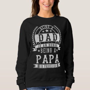 Camiseta Ser Pai É Uma Honra Ser Um Papa É Imprestável