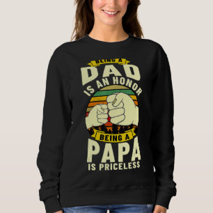 Camiseta Ser Pai É Uma Honra Ser Um Papa É Imprestável