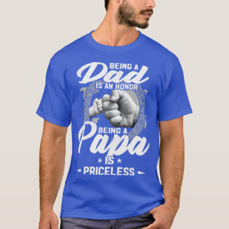 Camiseta Ser Pai É Uma Honra Ser Um Papa É Imprestável
