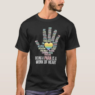 Camiseta Ser Pará É Uma Obra De Paraprofissional Coração
