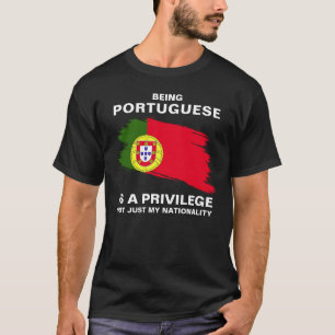 Camiseta Ser Português é um Privilégio (personalizar)