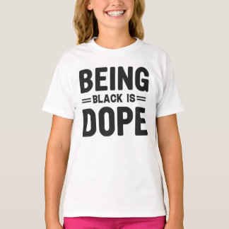 Camiseta Ser Preto É Dope Black History Month