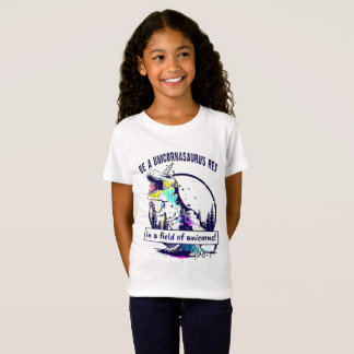 Camiseta Ser Rex Unicornasaurus Num Mundo De Cuntasauruse