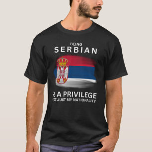 Camiseta Ser Sérvio É Um Privilégio