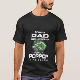 Camiseta Ser Shamrock Feminino Ser Pai é Uma Honra Ser Um P