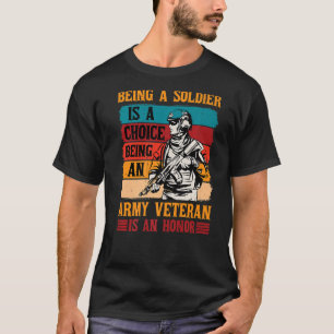 Camiseta Ser Soldado É Uma Escolha